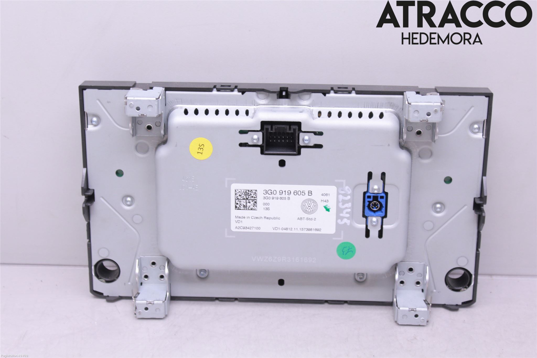 Volkswagen VW PASSAT 15-19 Multifunktionsdisplay