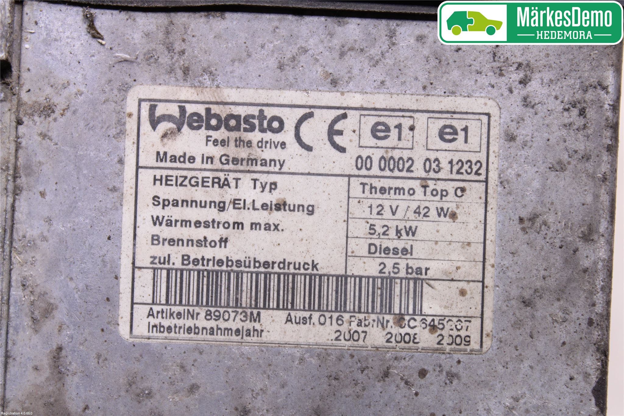 Ford S-MAX 06-15 Dieselvärmare