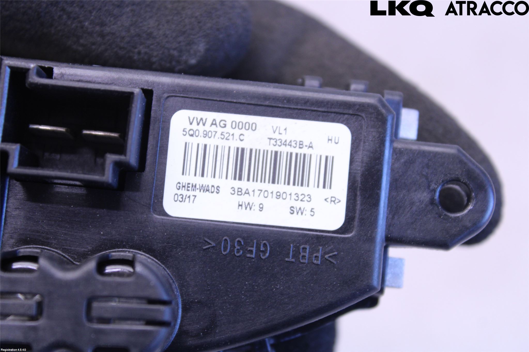 Volkswagen VW GOLF / E-GOLF VII 13-20 Värmefläktsmotstånd