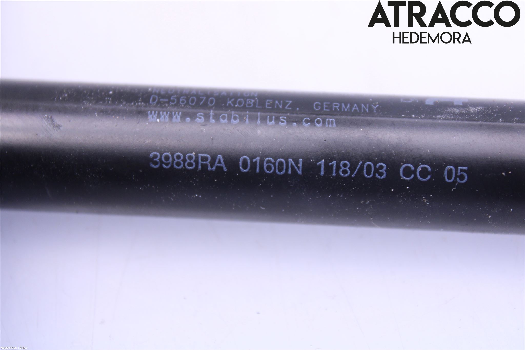 Smart ROADSTER Gasfjäder Baklucka