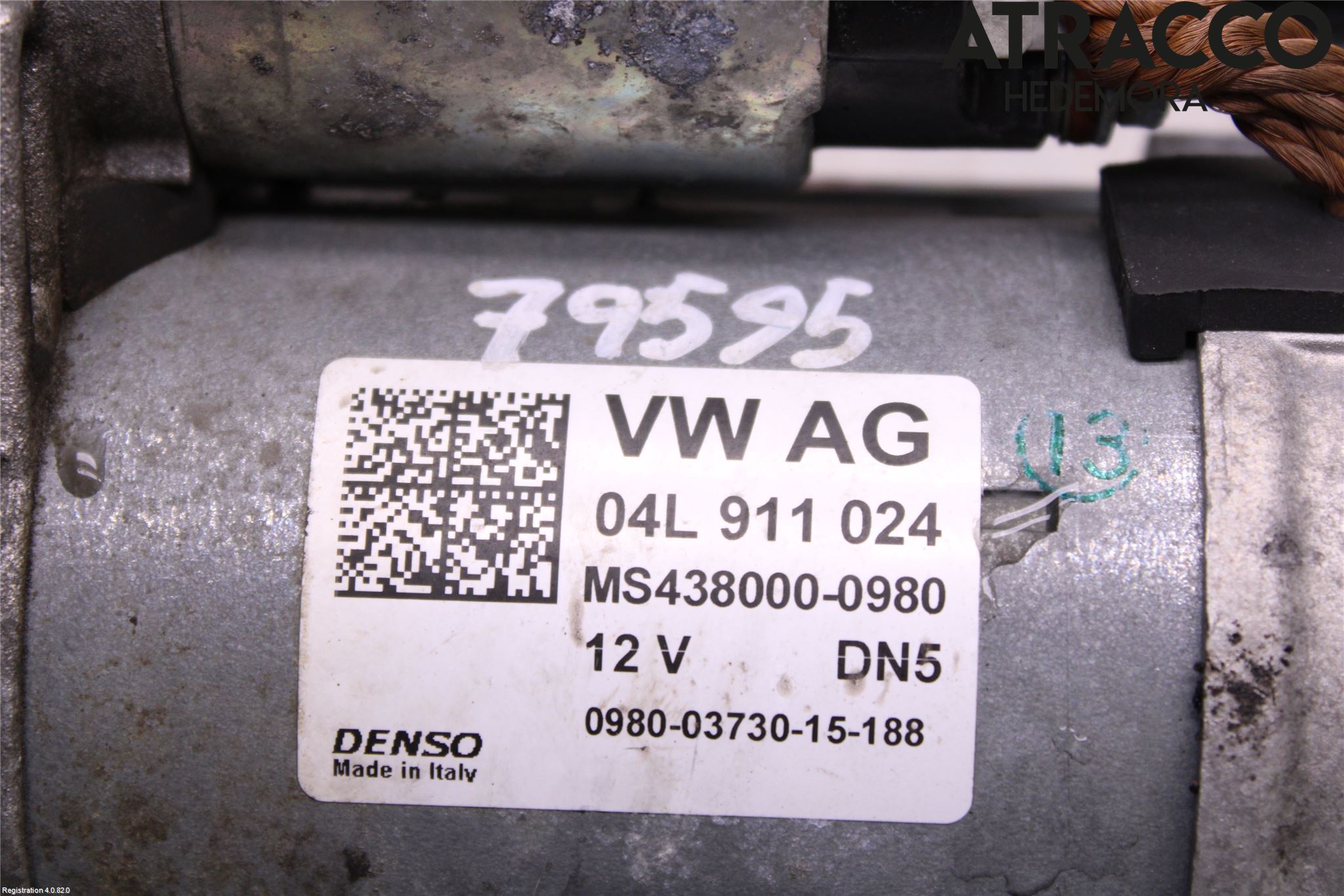 Audi A6/S6 4G 11-18 Startmotor Diesel