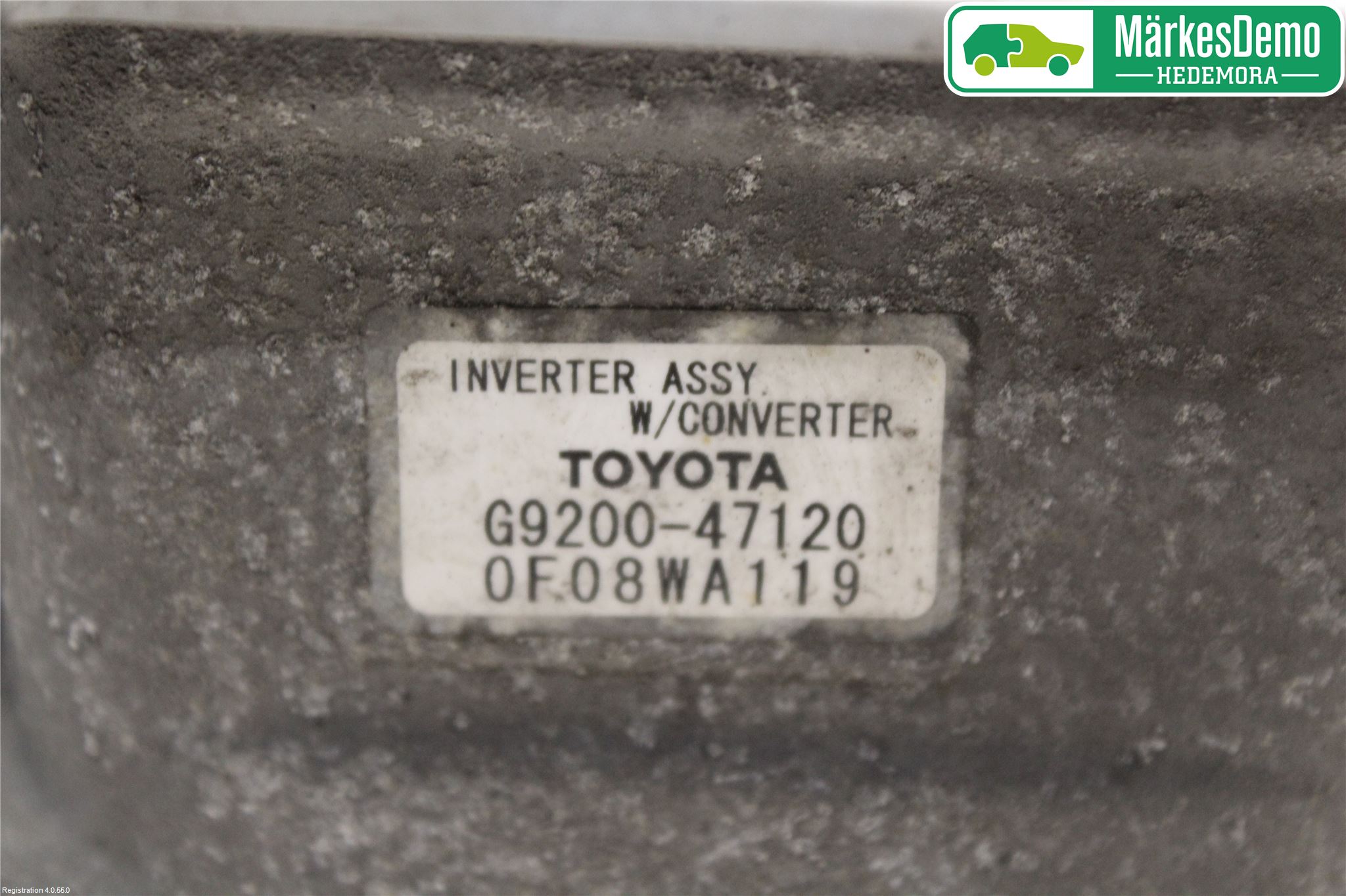 Toyota PRIUS NWH20 04-08 Hybridconverter