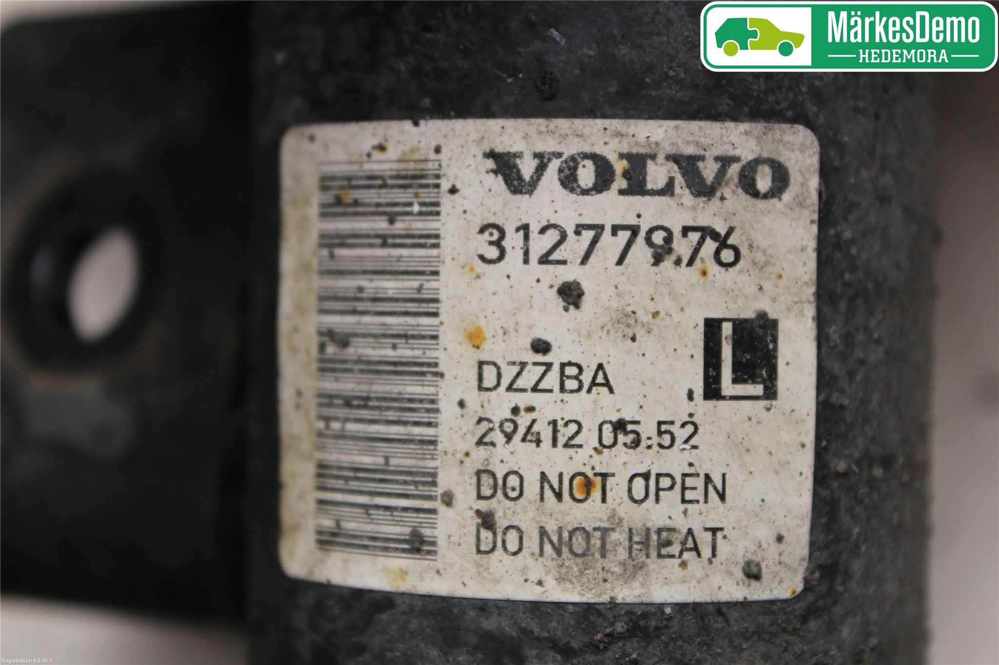 Volvo V60 11-13 Fjäderben Fram Vänster