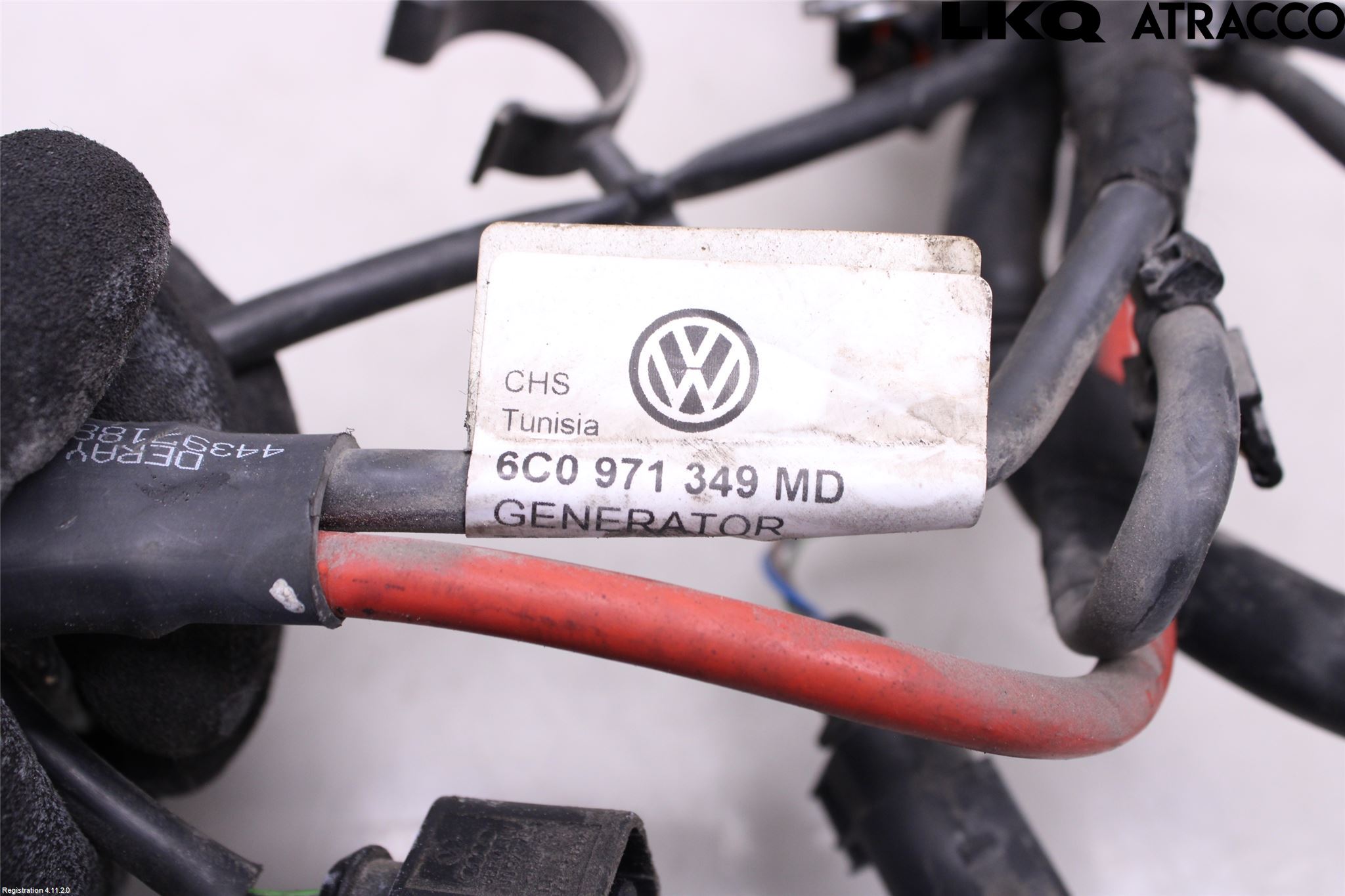 Volkswagen VW POLO 10-17 Batterikabel