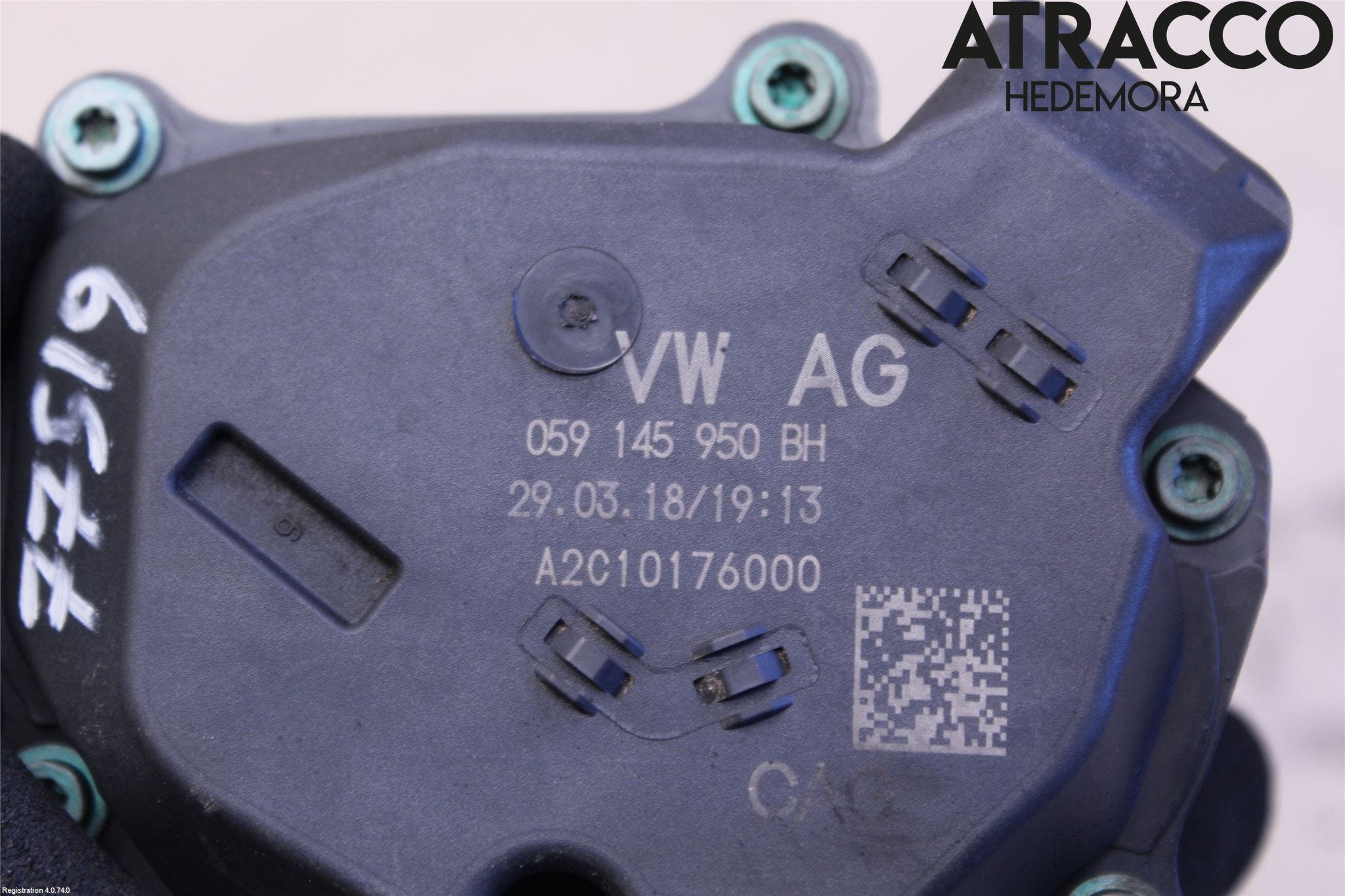 Volkswagen VW AMAROK 2H 10-22 Injspjällhus