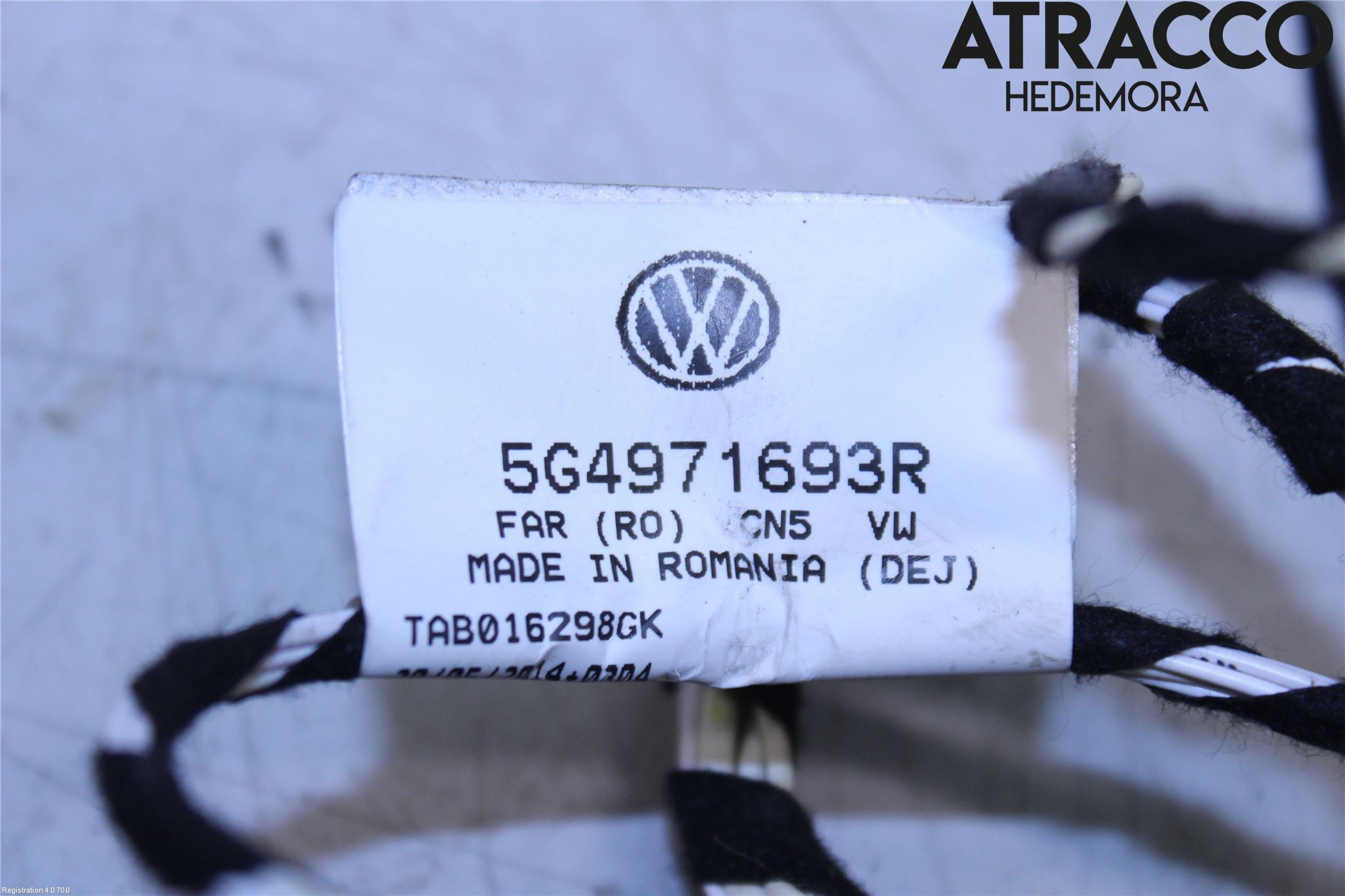 Volkswagen VW GOLF / E-GOLF VII 13-20 Kabelhärva