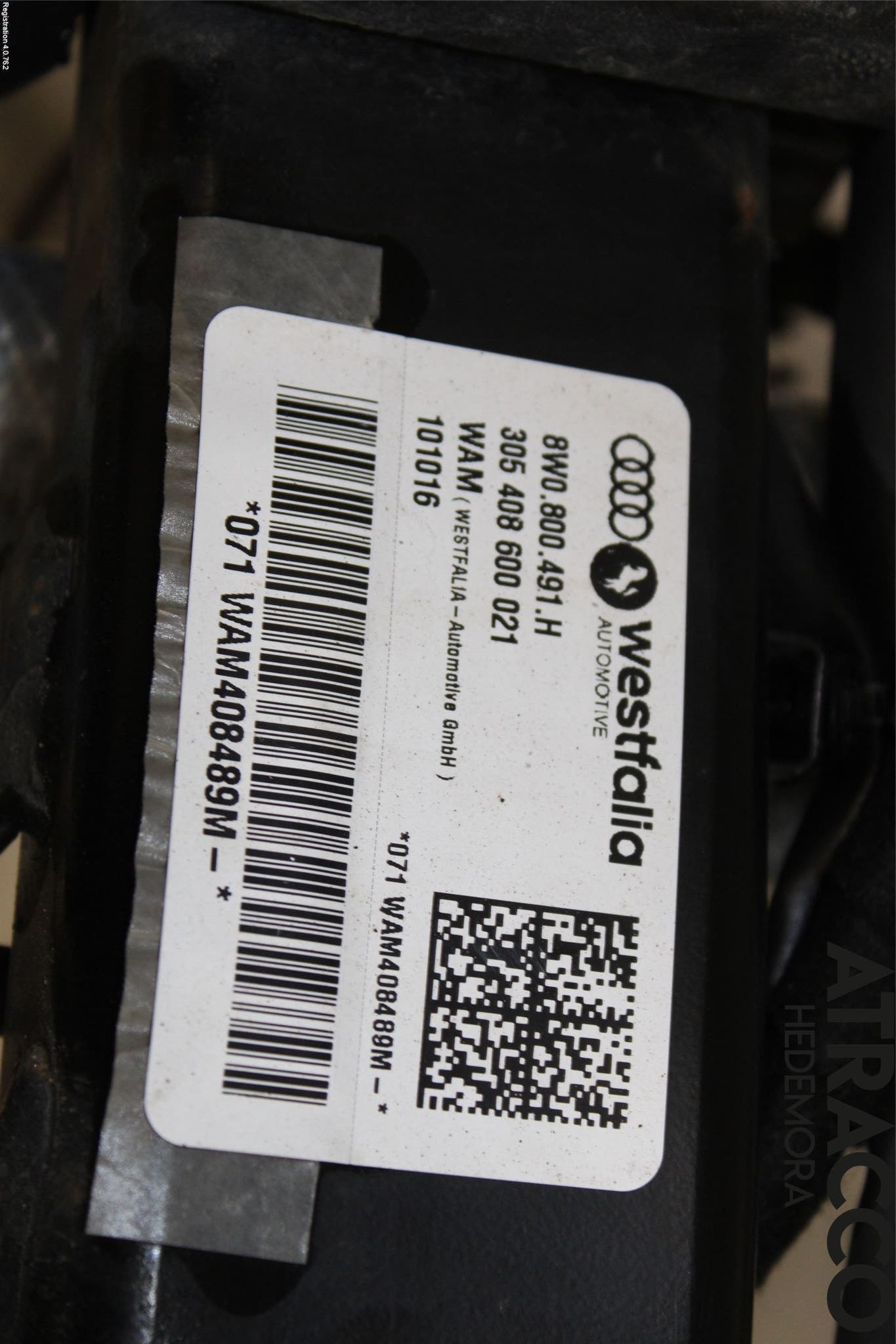 Audi A4/S4 B9 16-19 Dragkrok