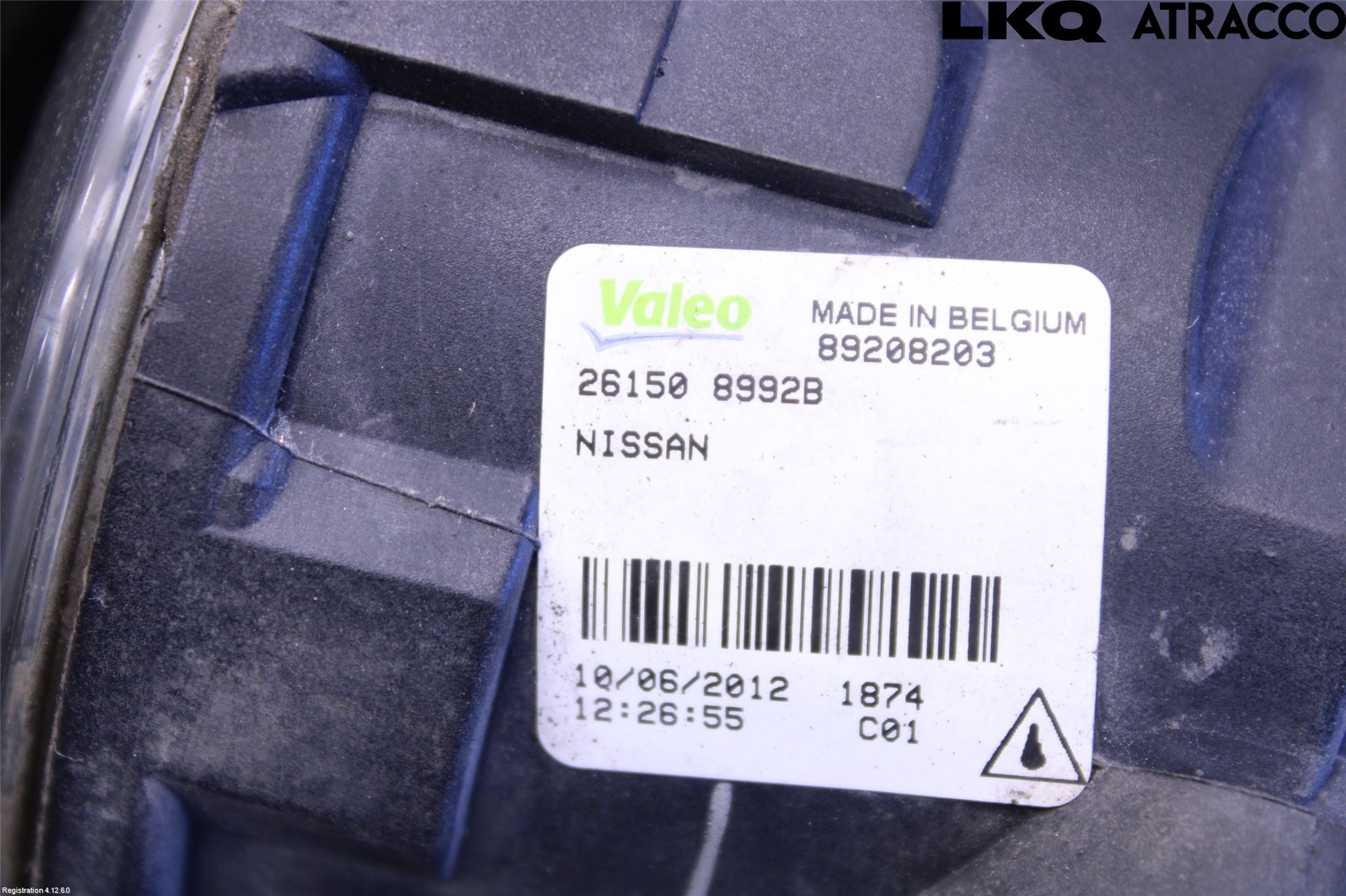 Nissan JUKE 10-14 Dimljus-Varselljus Fram