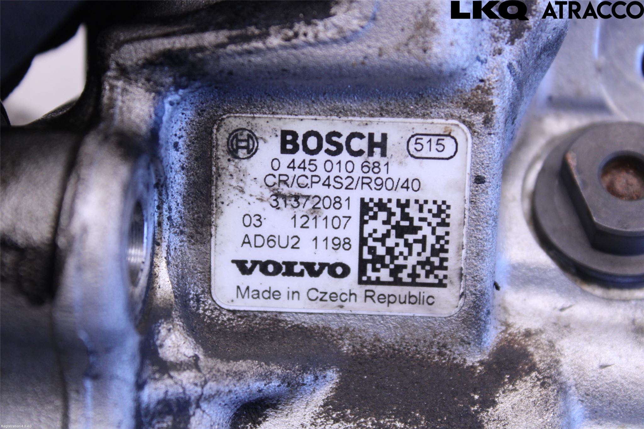 Volvo V60 11-13 Bränsle Insppump Diesel