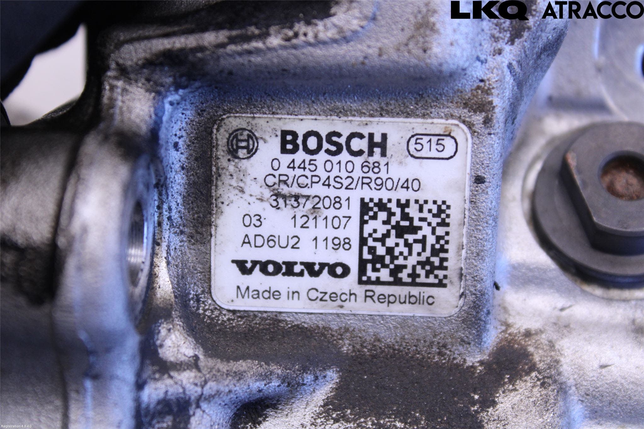 Volvo V60 11-13 Bränsle Insppump Diesel