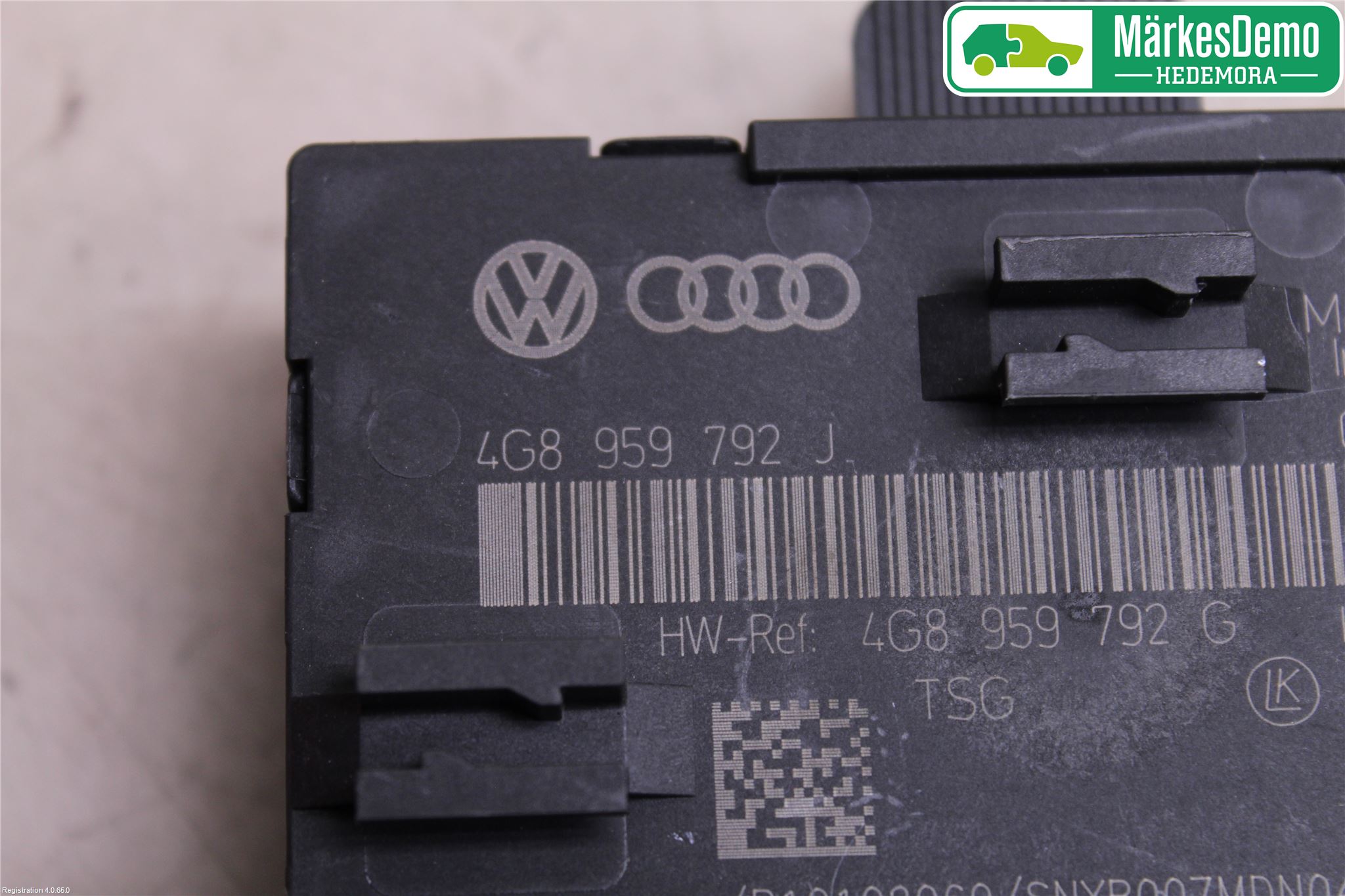 Audi A7/S7 4G 11-17 Styrenhet Dörr