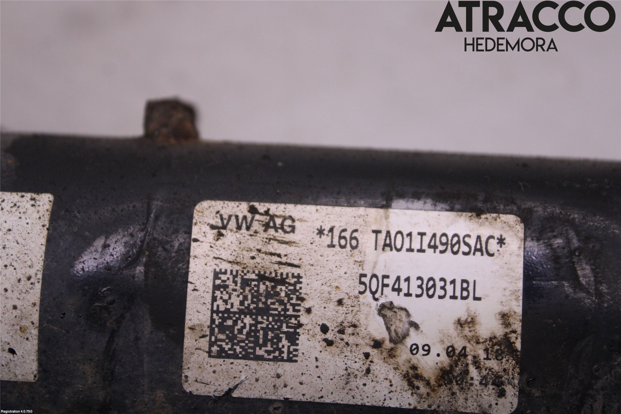 Volkswagen VW TIGUAN 16-24 Fjäderben Fram Höger
