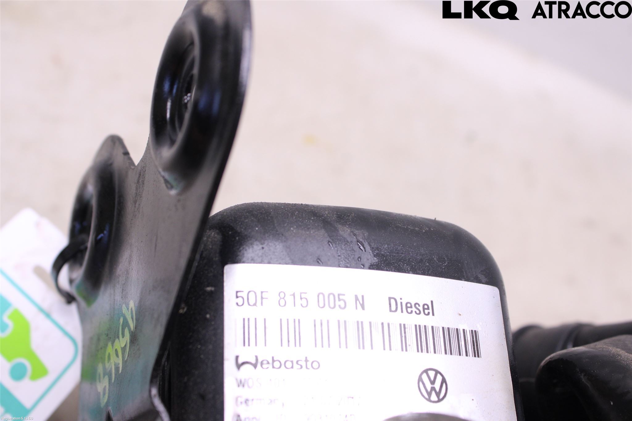 Volkswagen VW TIGUAN 16-24 Dieselvärmare