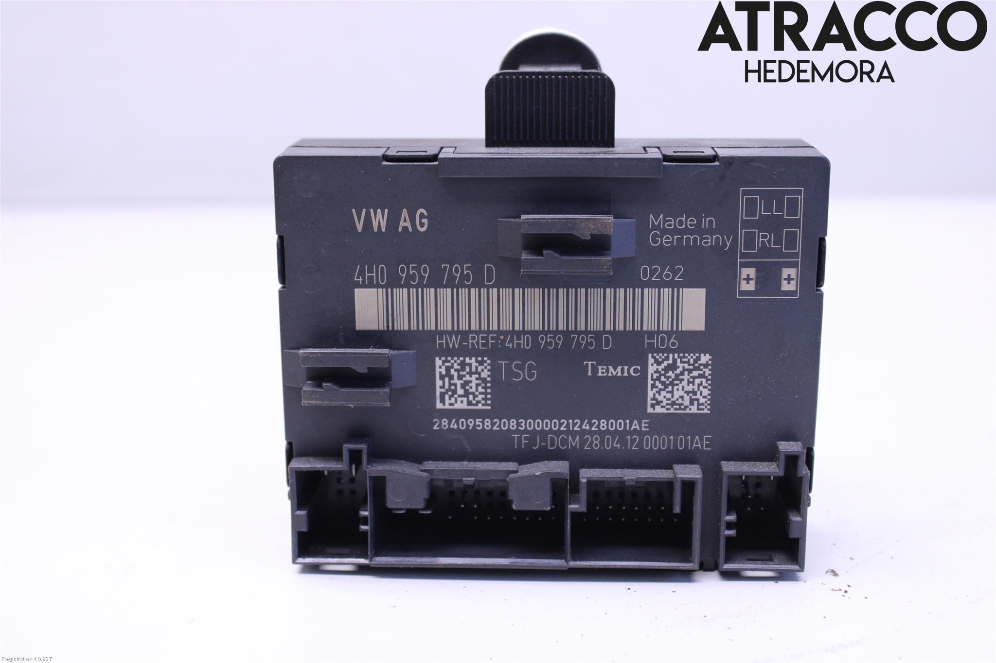 Audi A8/S8 4H 10-17 Styrenhet Dörr