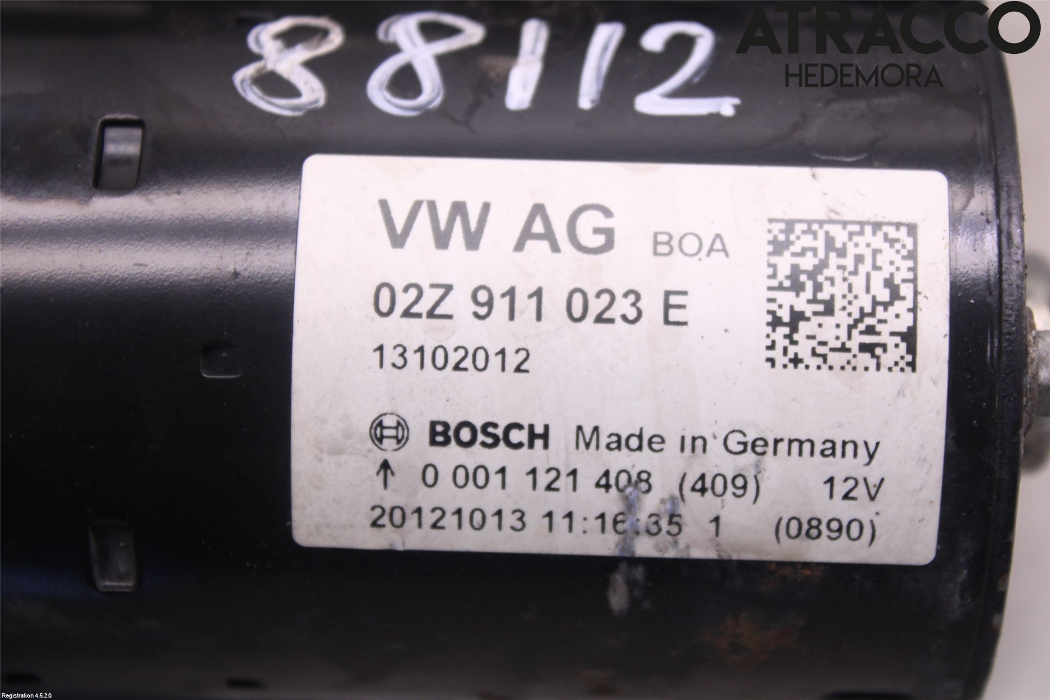 Volkswagen VW PASSAT 11-14 Startmotor