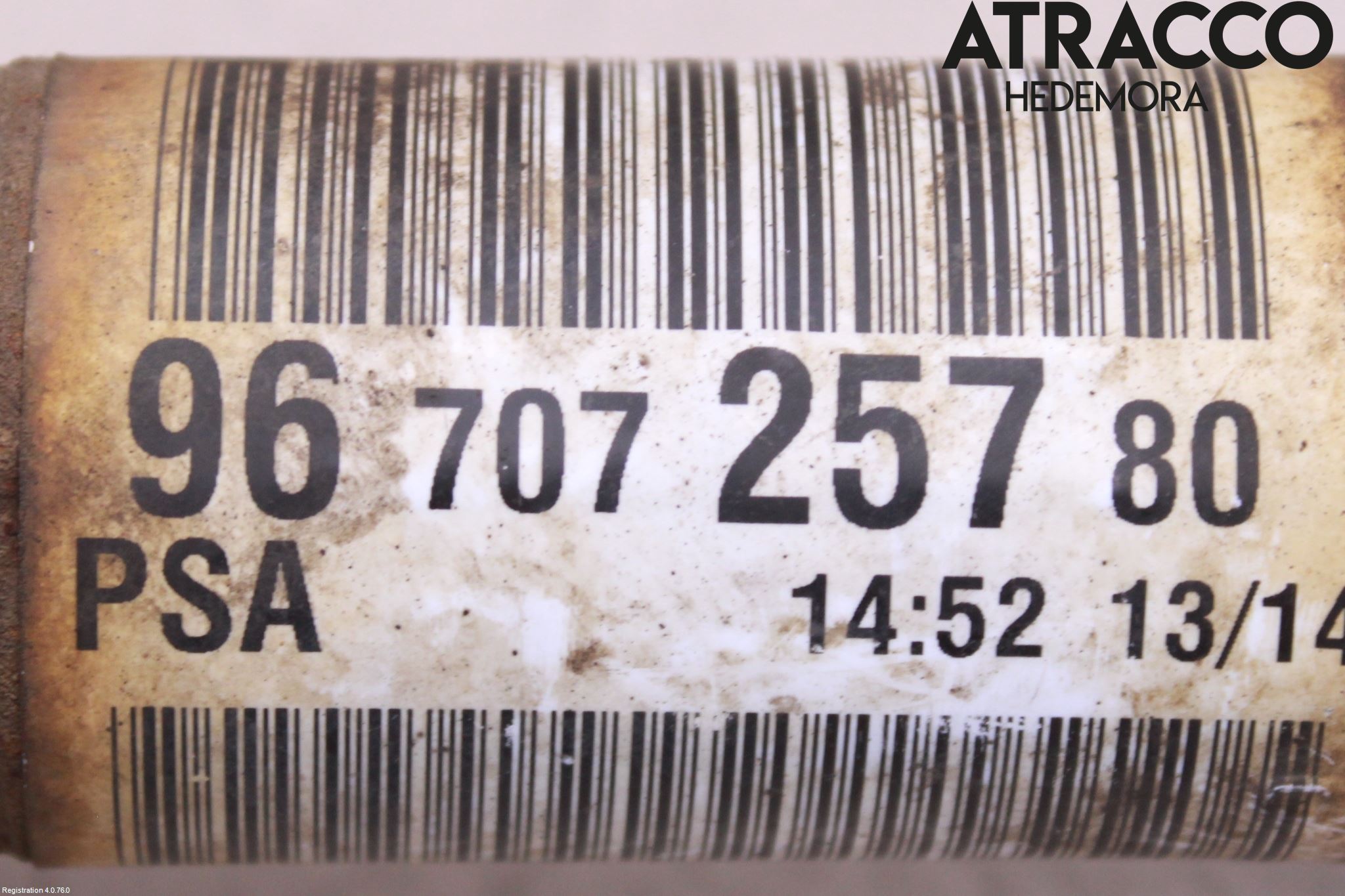 Peugeot 308 14-21 Drivaxel Fram Vänster