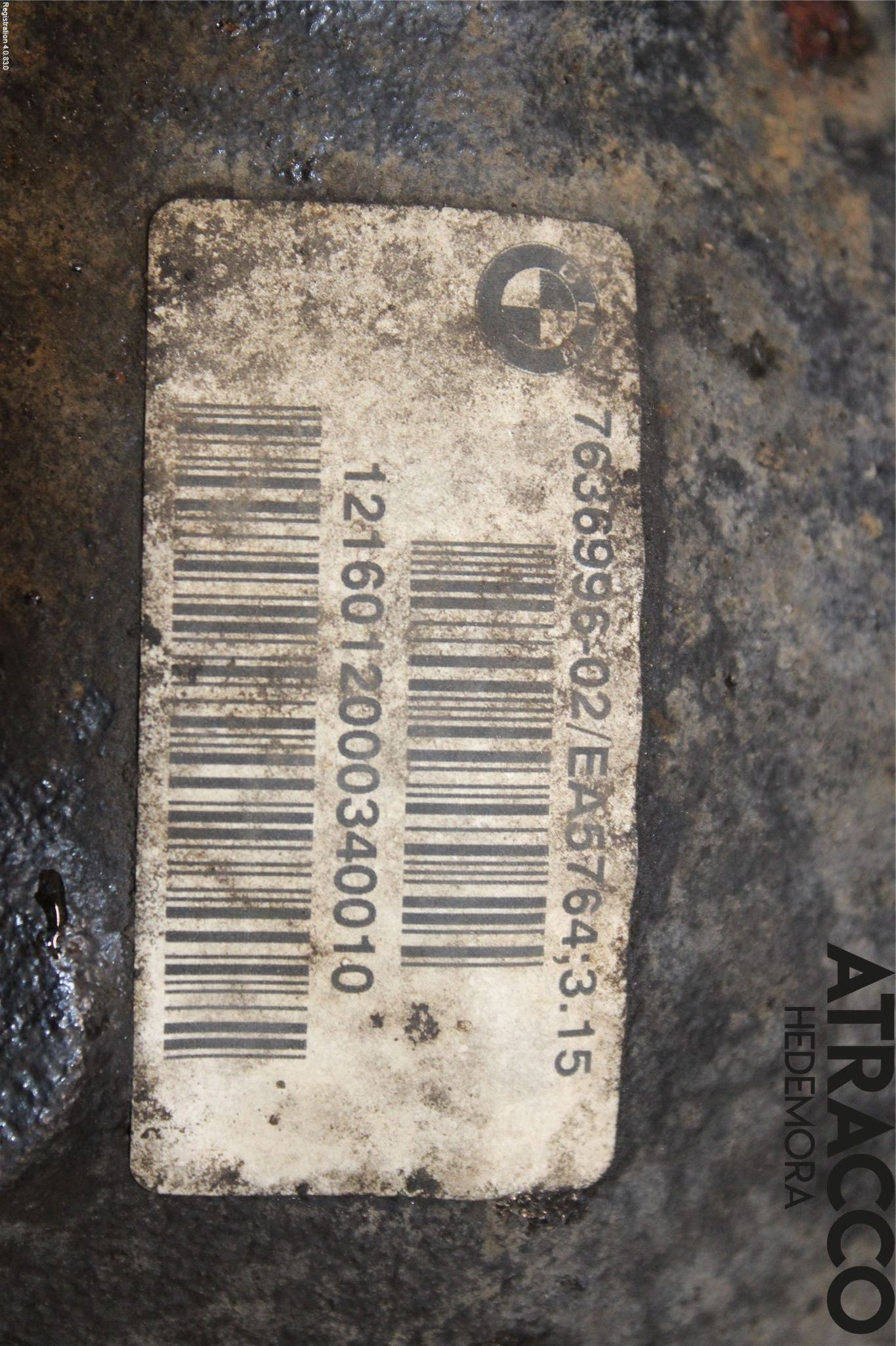 BMW X5 F15 13-18 Bakväxel-Diff