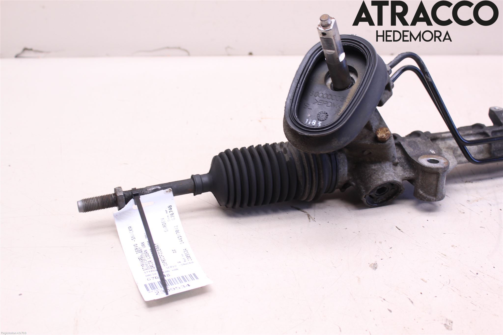 Dacia LOGAN VAN Styrväxel Servo -Snäcka