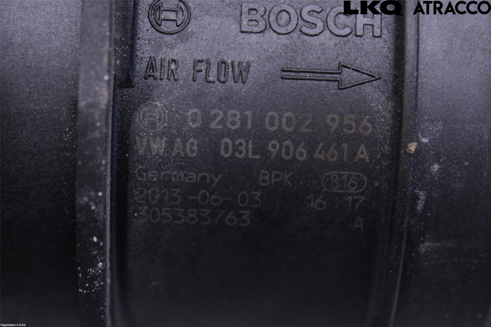 Skoda SUPERB 09-15 Injluftmassamätare