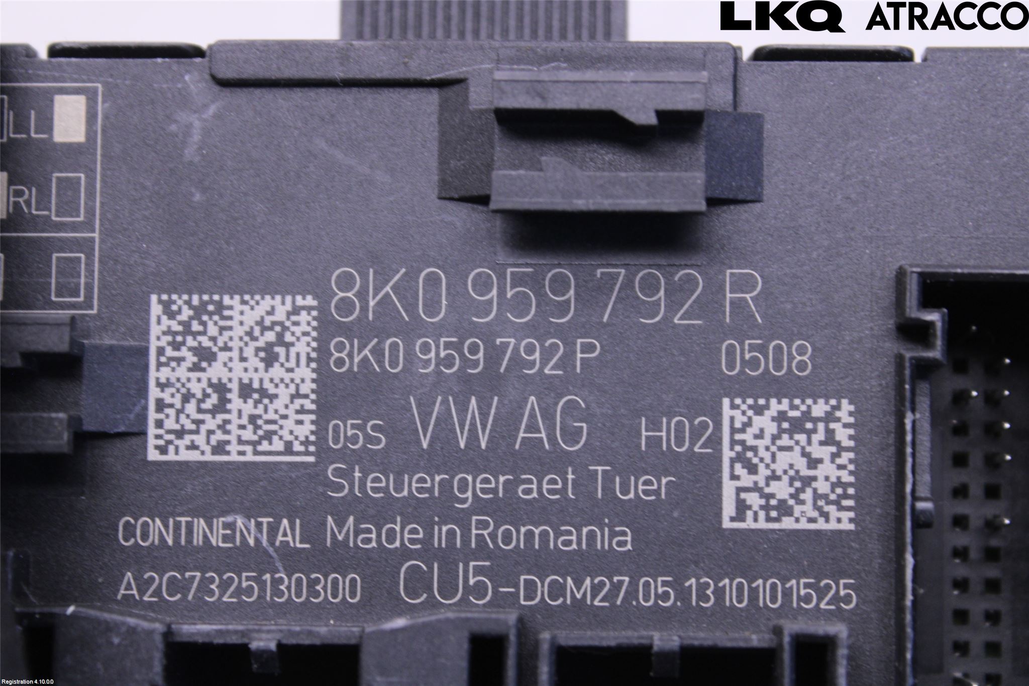 Audi A4 12-15 Styrenhet Dörr