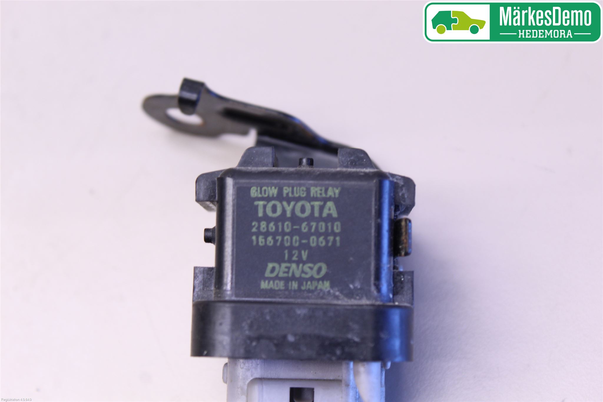 Toyota AURIS 13-19 Relä Glödning Diesel