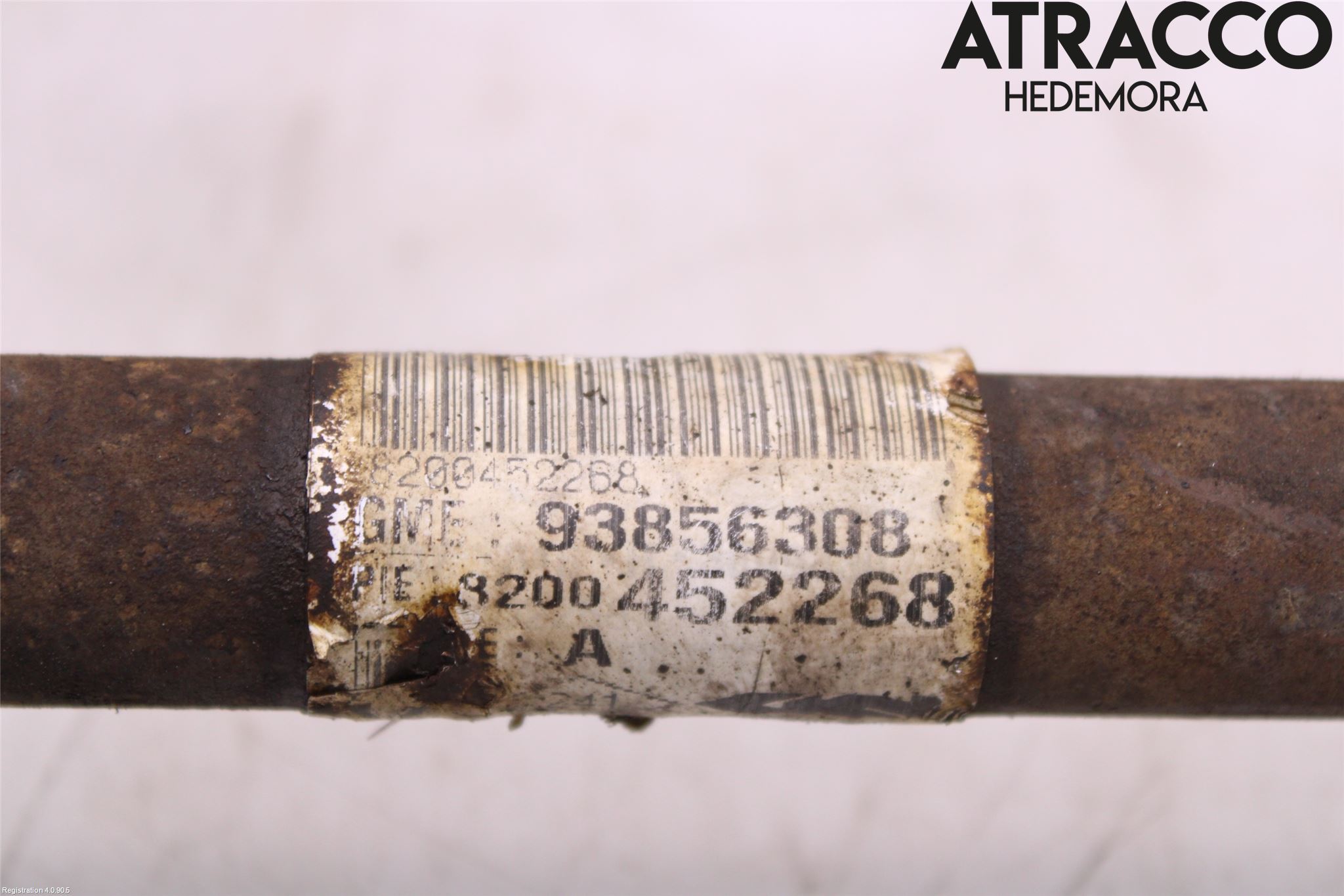 Opel VIVARO 01-14 Drivaxel Fram Höger