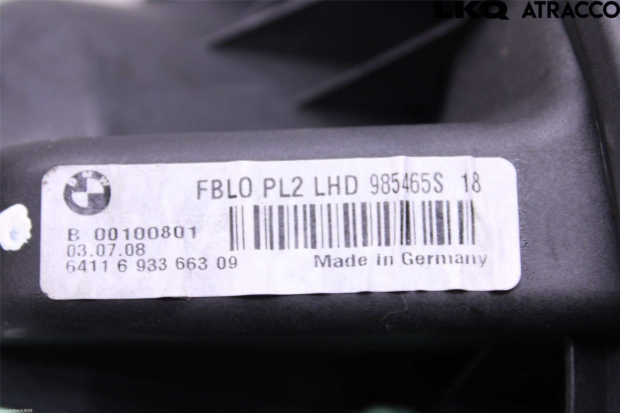 BMW 1 E87/81 5D/3D 03-11 Ac Värmefläkt