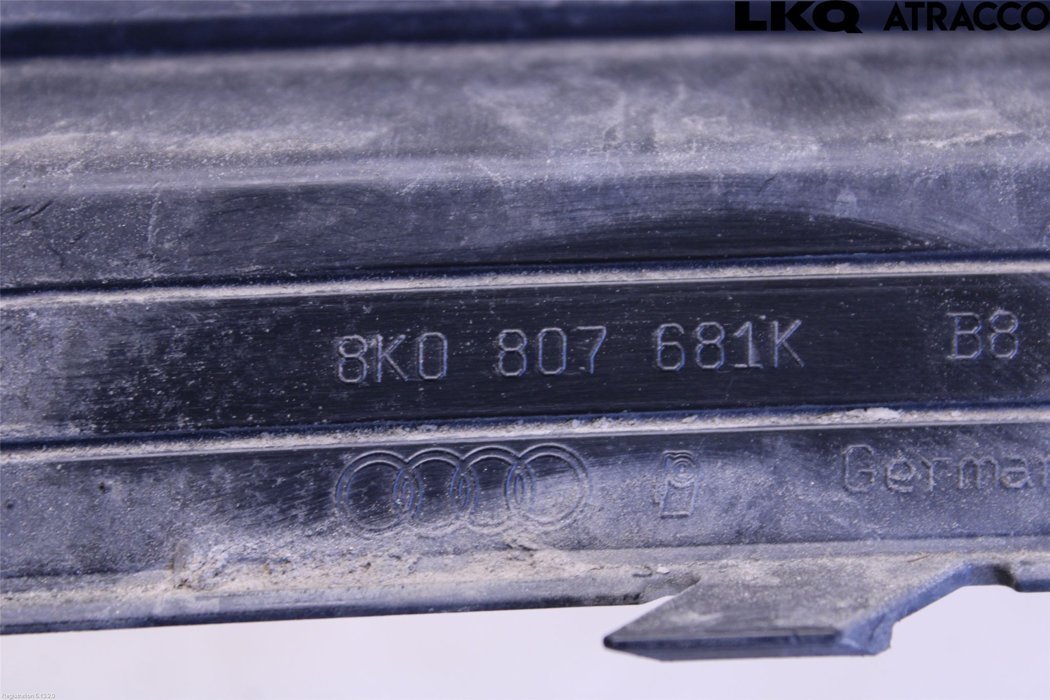 Audi A4 12-15 Dimljussarg Fram