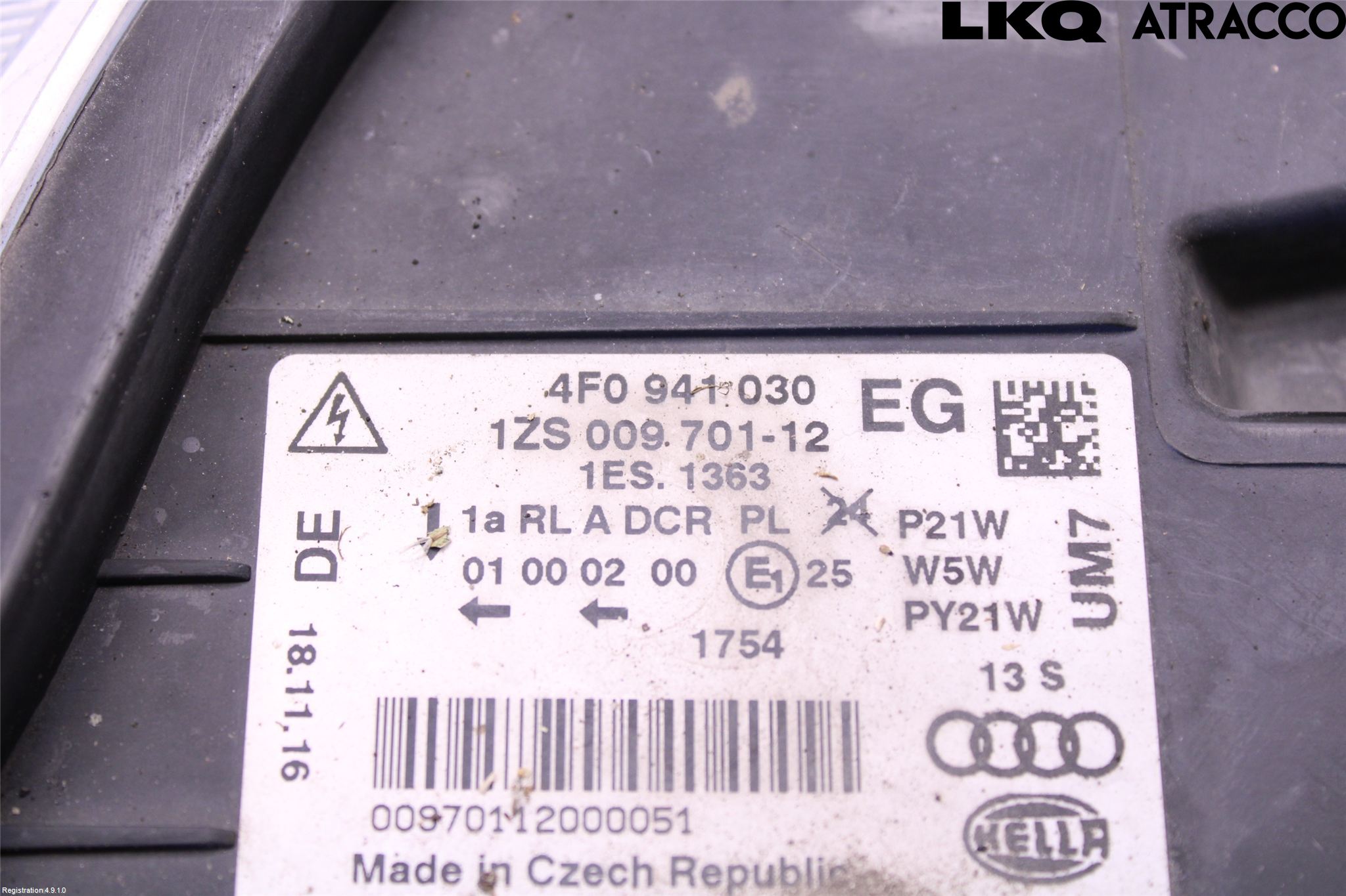 Audi A6/S6     05-11 Strålkastare Höger