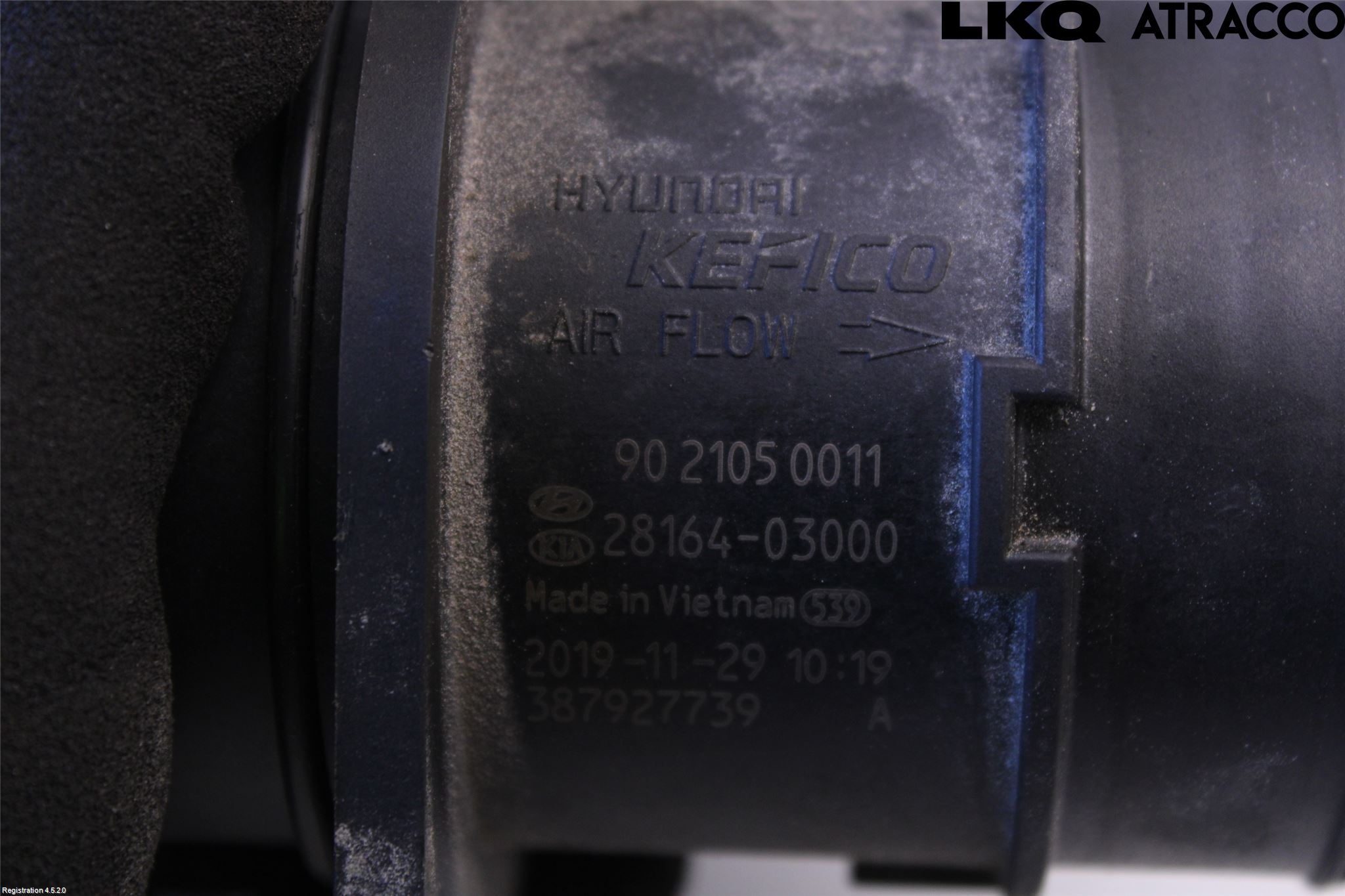 Kia NIRO (DE) 17-22 Injluftmassamätare