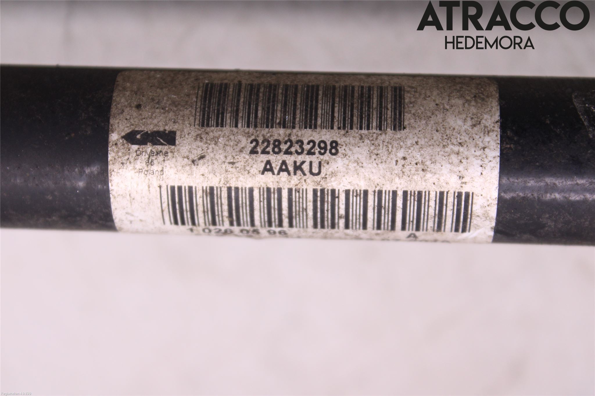 Opel INSIGNIA 17- Drivaxel Bak Höger