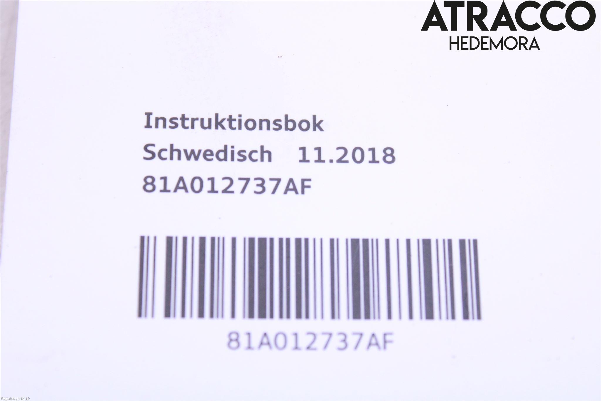 Audi Q2/SQ2 17- Instruktionsbok