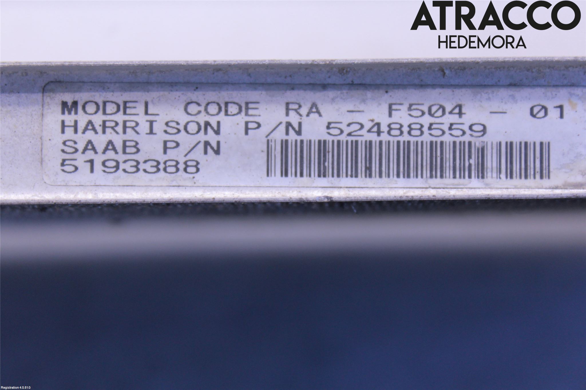 Saab 9-5     06-10 Kylare Aut
