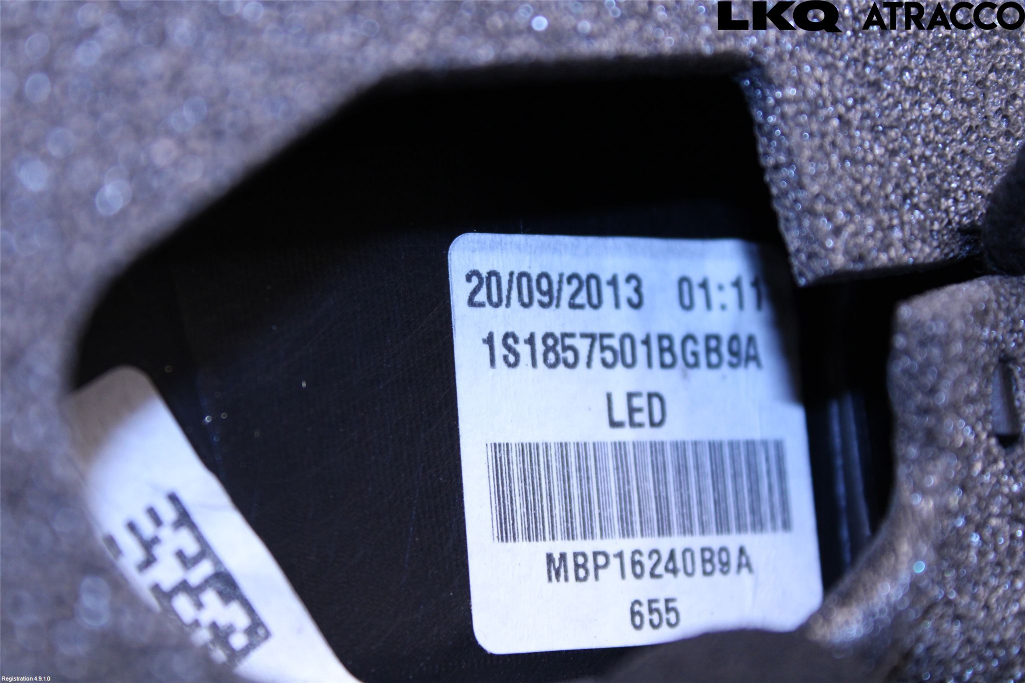 Volkswagen VW UP! / E-UP! Spegel Yttre El Vä