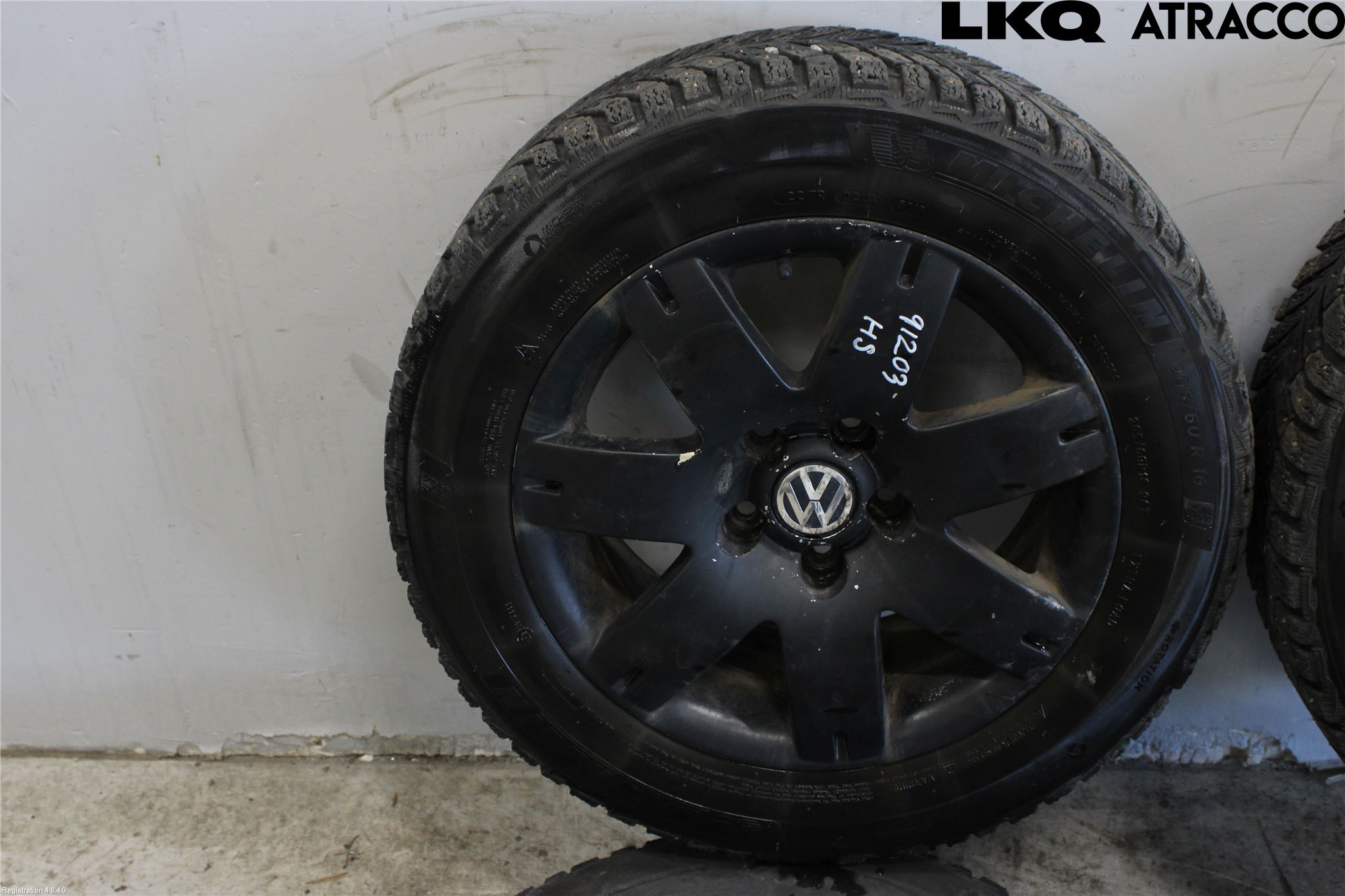 Audi A4/S4 05-07 Vinterdäck Alumfälg 4St