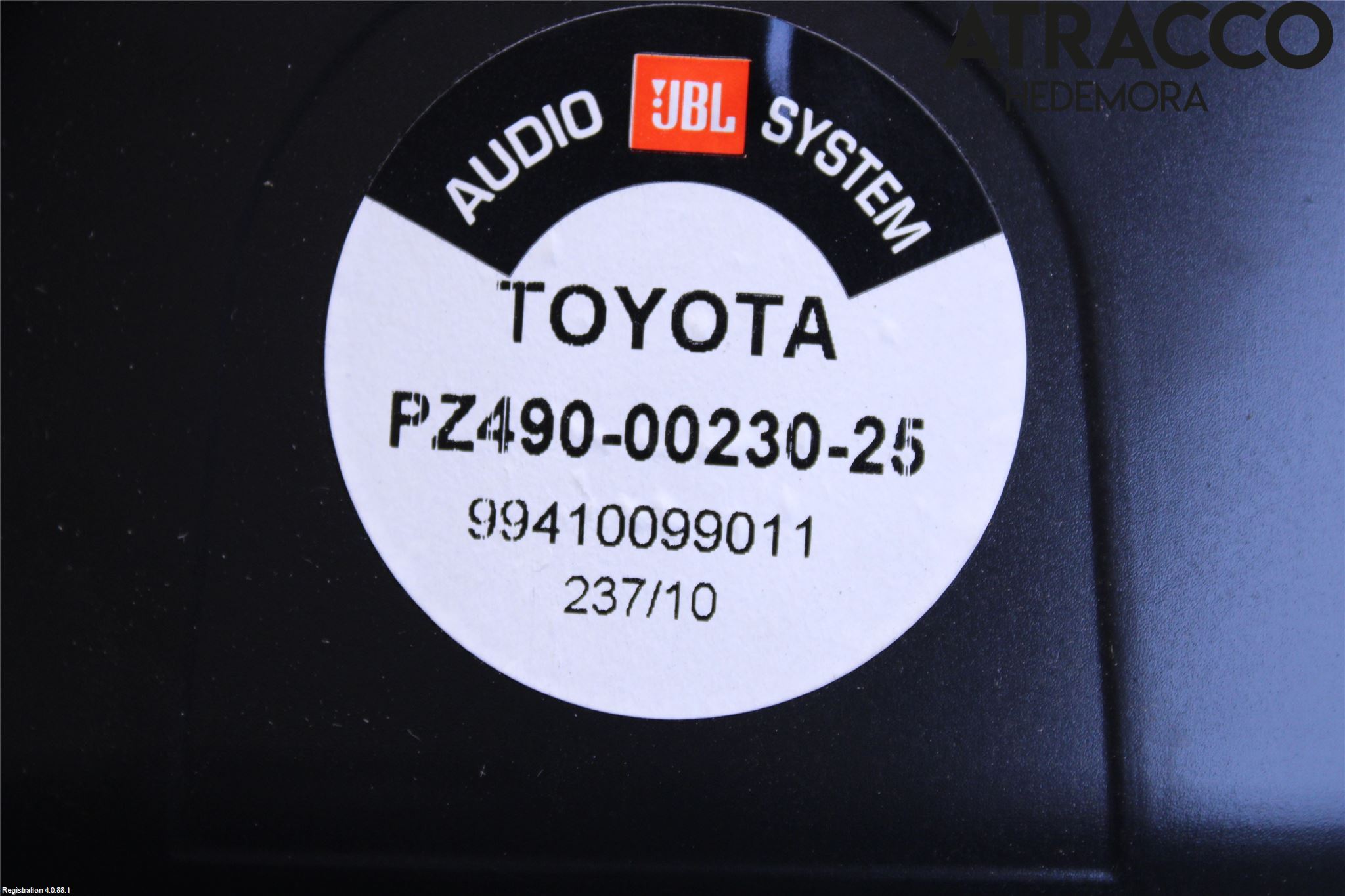 Toyota PRIUS ZVW30 09-20 Högtalare