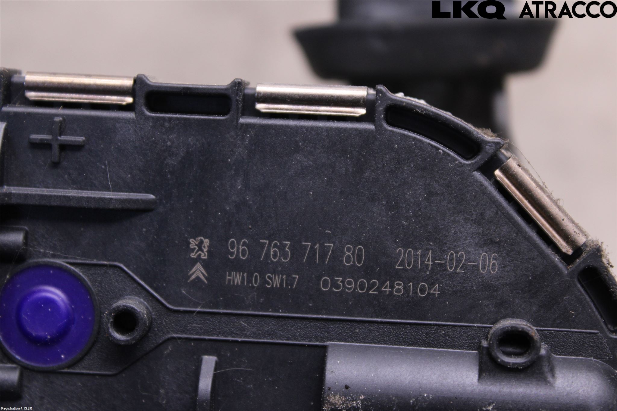 Citroen C4 GRAND PICASSO 14-18 Torkarmotor Vindruta