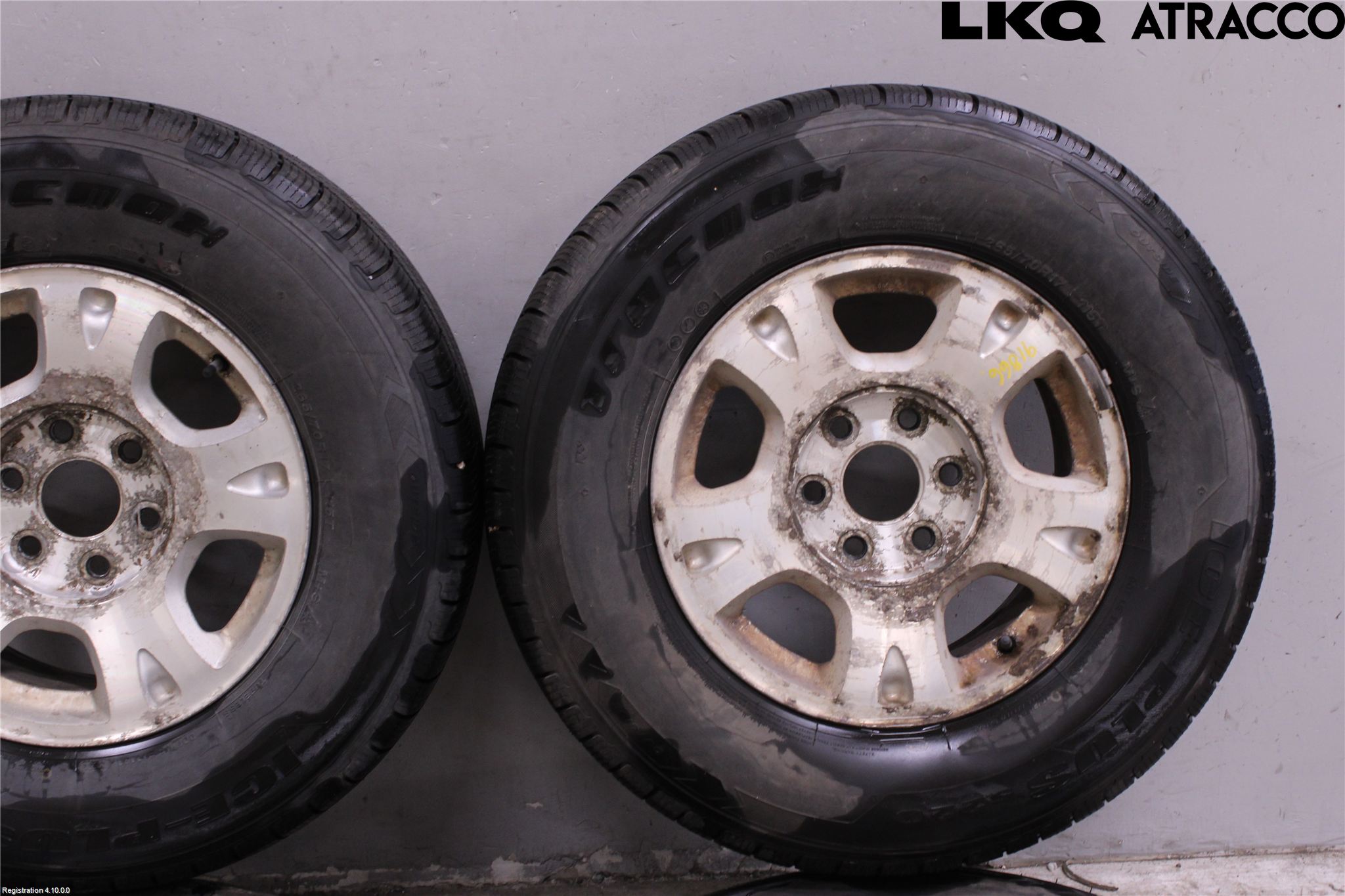 Chevrolet AVALANCHE Vinterdäck Alumfälg 4St