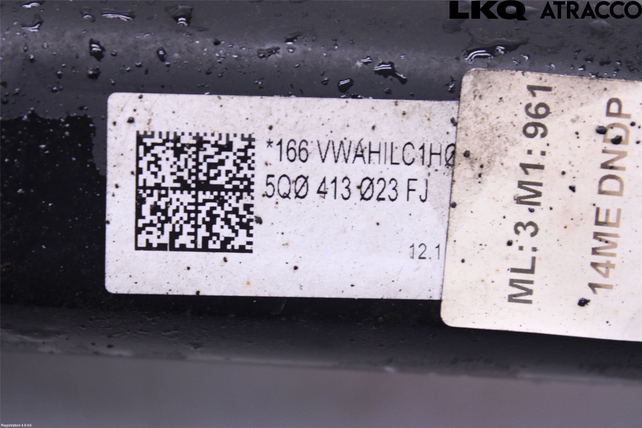 Volkswagen VW GOLF / E-GOLF VII 13-20 Fjäderben Fram Höger