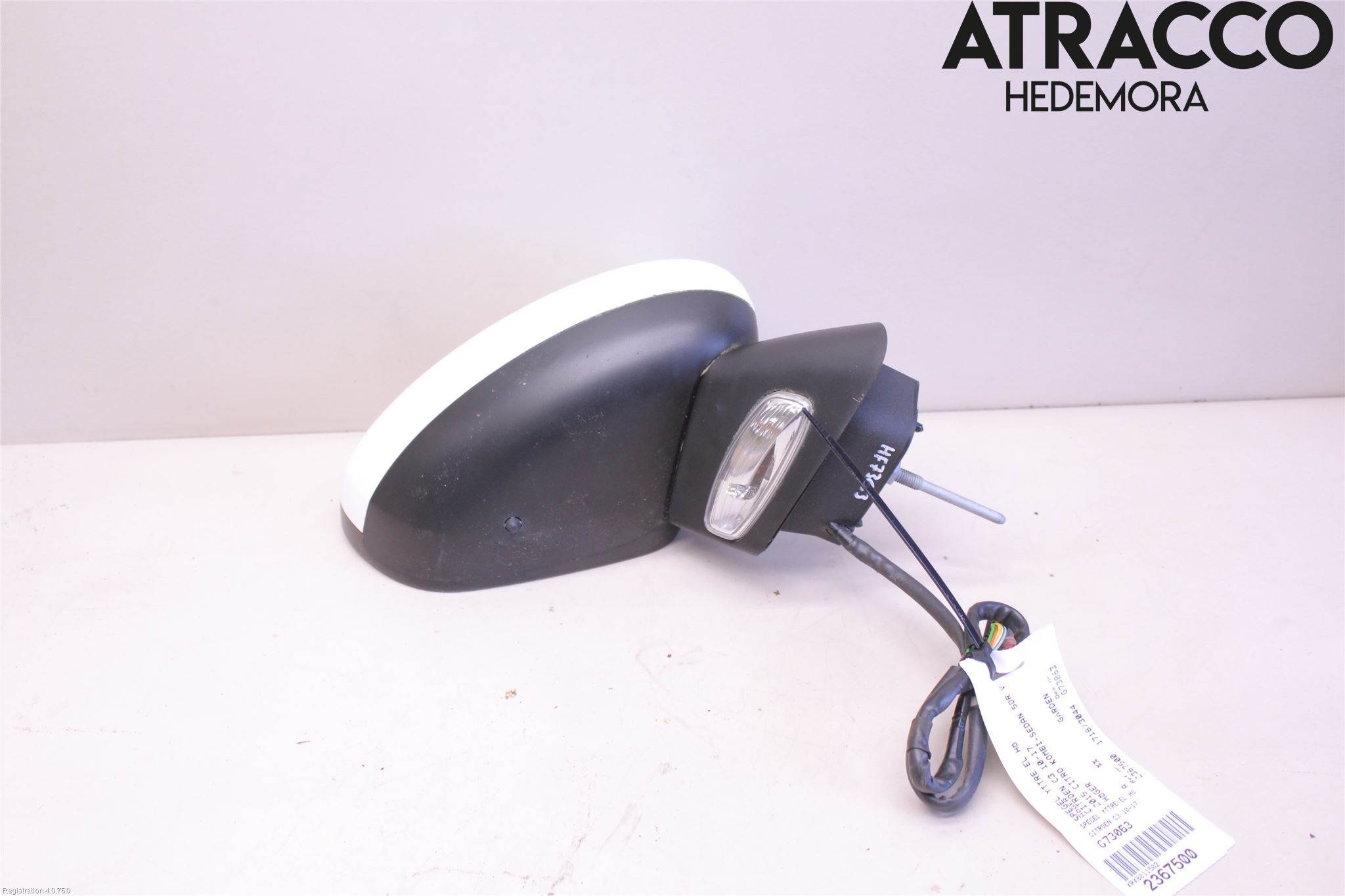 Citroen C3 10-17 Spegel Yttre El Hö