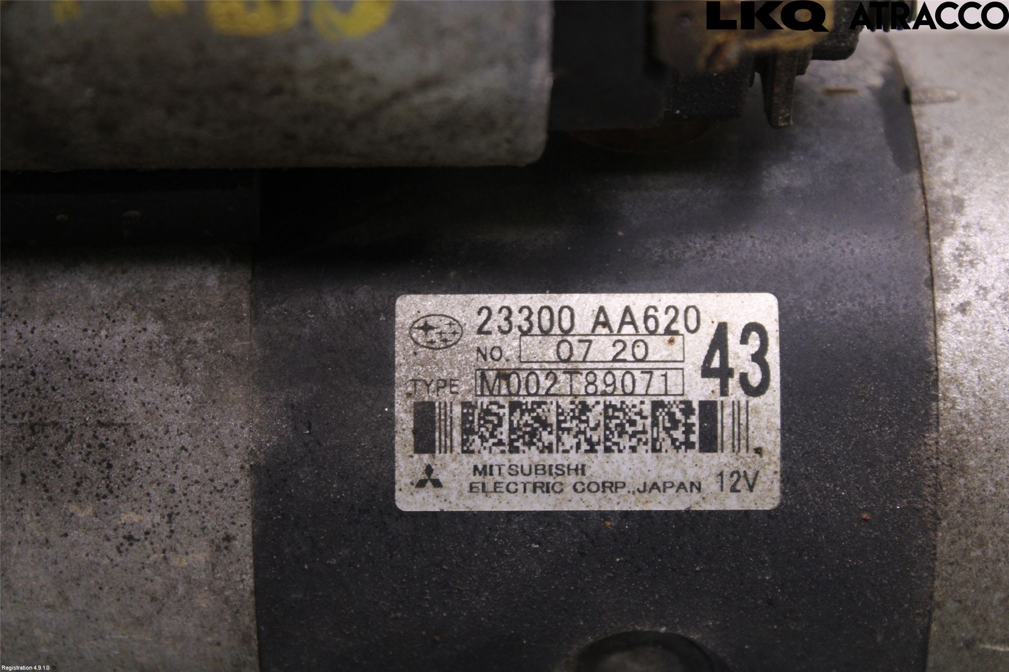 Subaru FORESTER SH  08-13 Startmotor Diesel