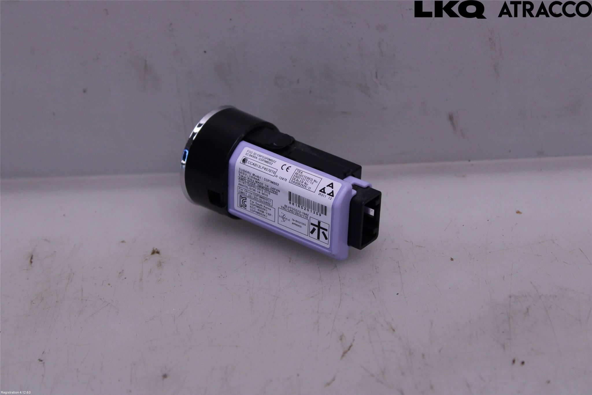 Subaru OUTBACK 15-20 Start/Stopp Övrigt