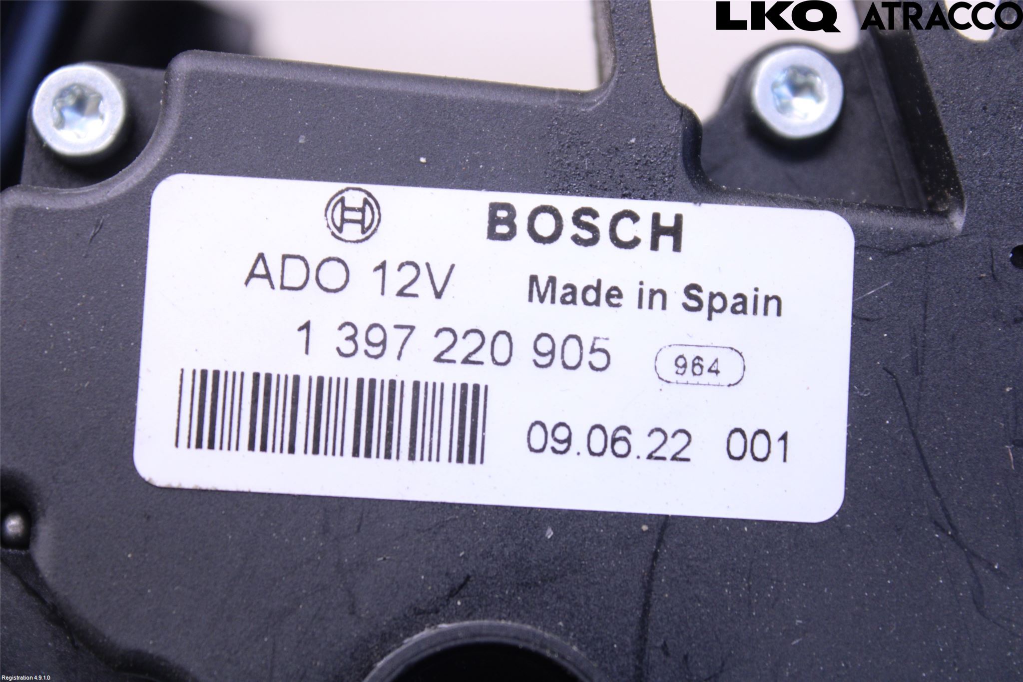 BMW 3 E90/91 SED/TOU 05-12 Torkarmotor Baklucka