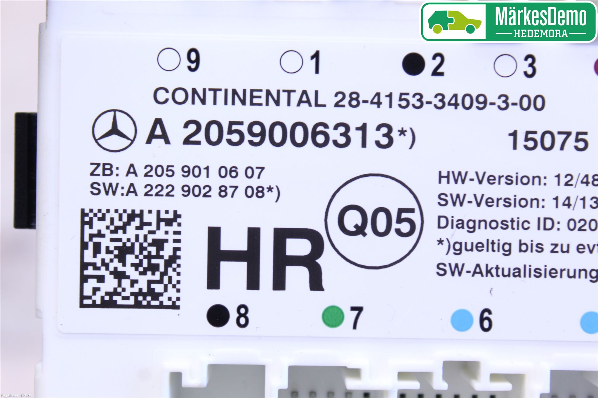Mercedes-Benz MB C-KLASS (W205) 14-21 Styrenhet Dörr
