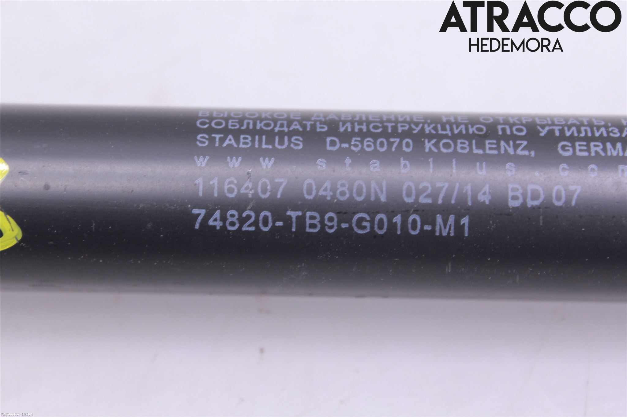 Honda CIVIC 12-16 Gasfjäder Baklucka