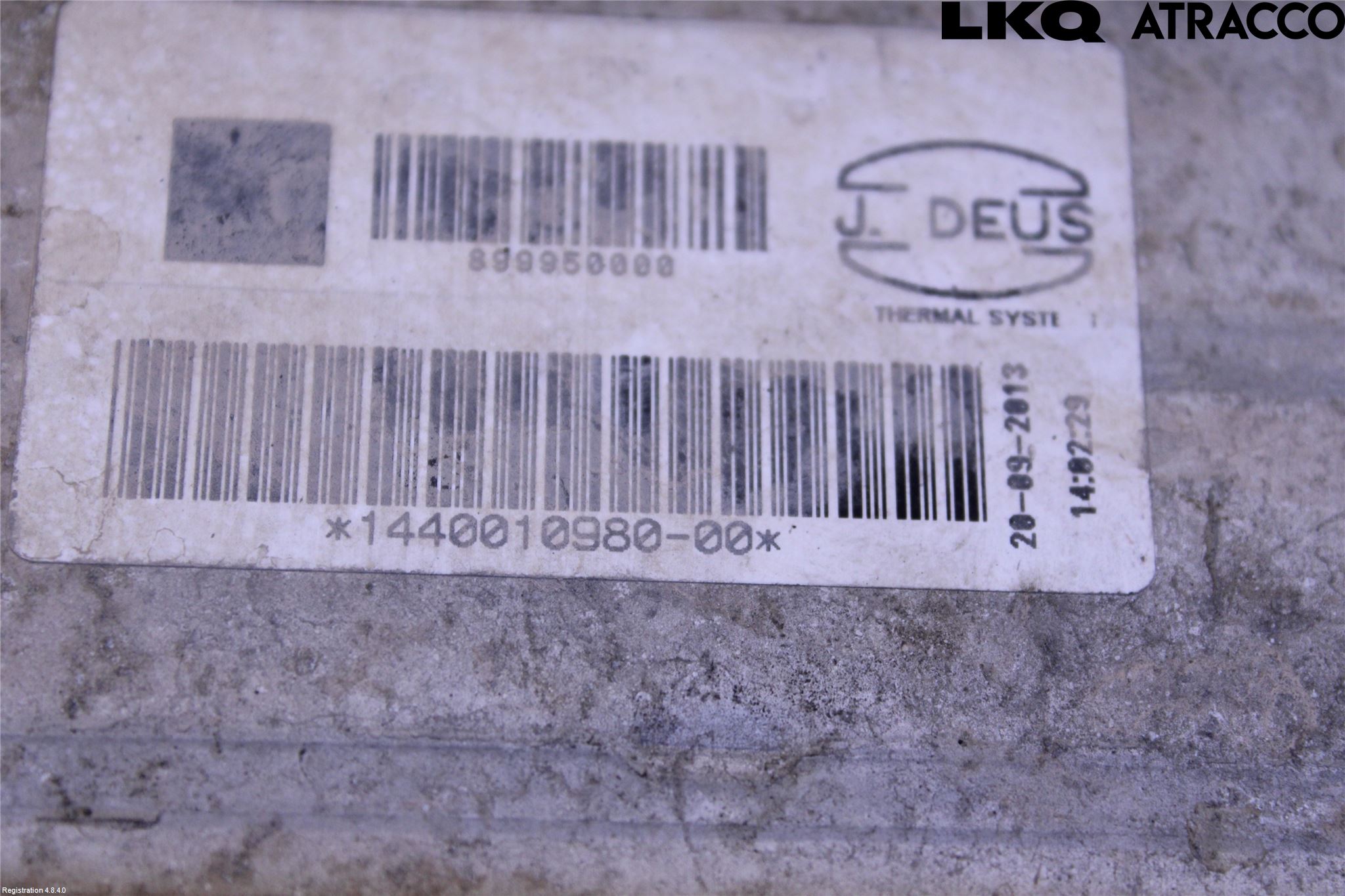 Toyota PROACE I 13-16 Laddluft-Intercooler Kyl