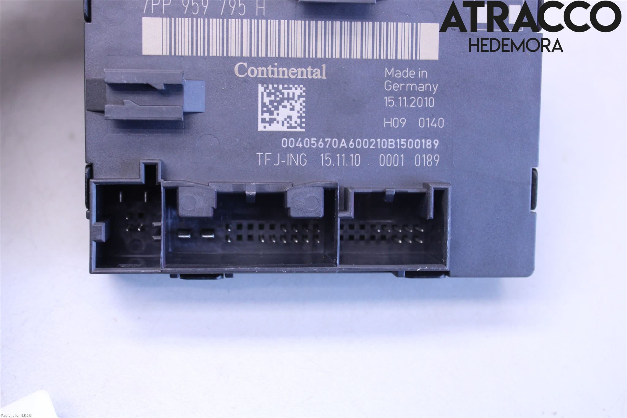 Porsche PANAMERA 09- Styrenhet Dörr