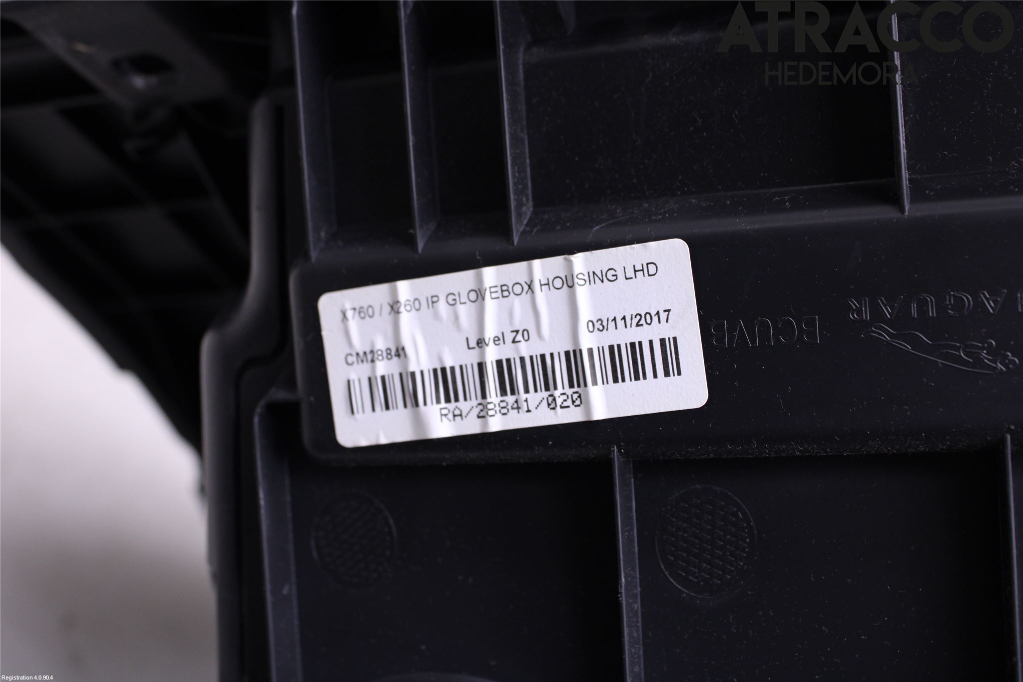 Jaguar XF (X260) 16-24 Handskfack