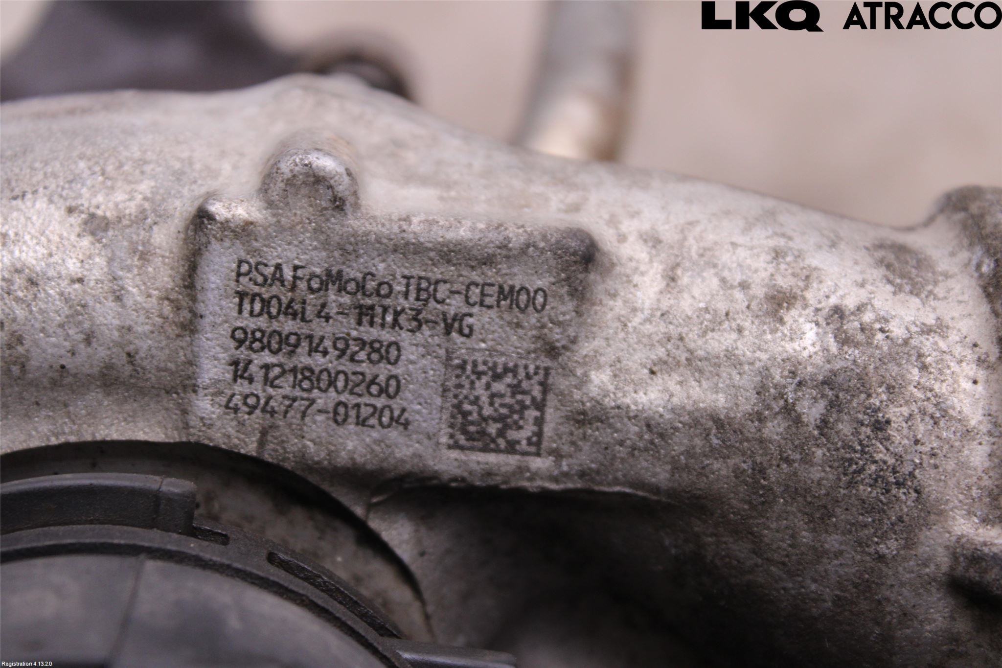 Landrover LAND ROVER RANGE ROVER EVOQUE (L538) 11-18 Turboaggregat