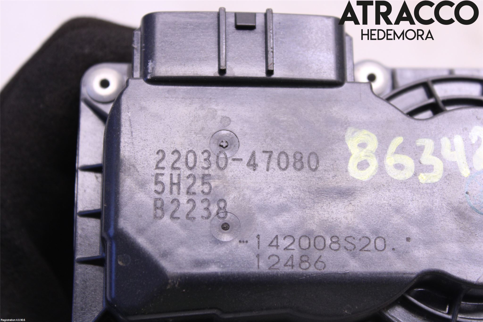 Toyota AURIS 13-19 Injspjällhus